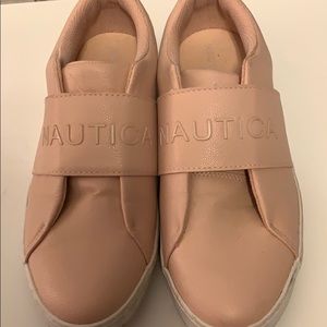 Nautica slip on sneakers